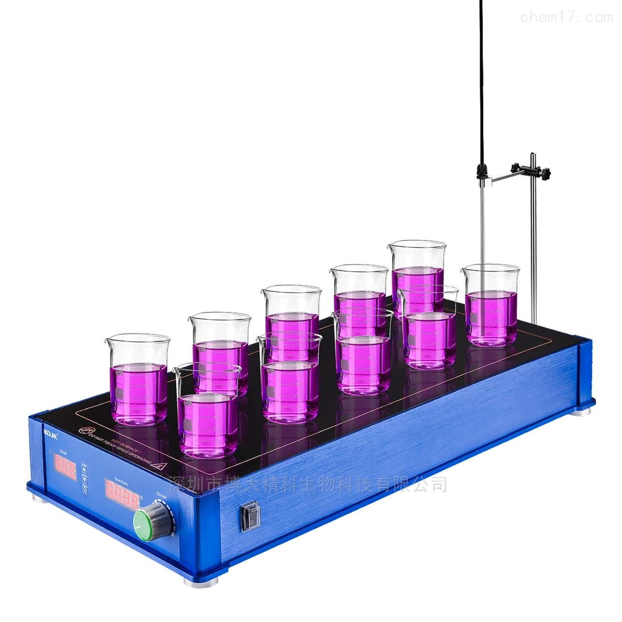 HMS-10、HMS-10H多點磁力攪拌器廠家銷售